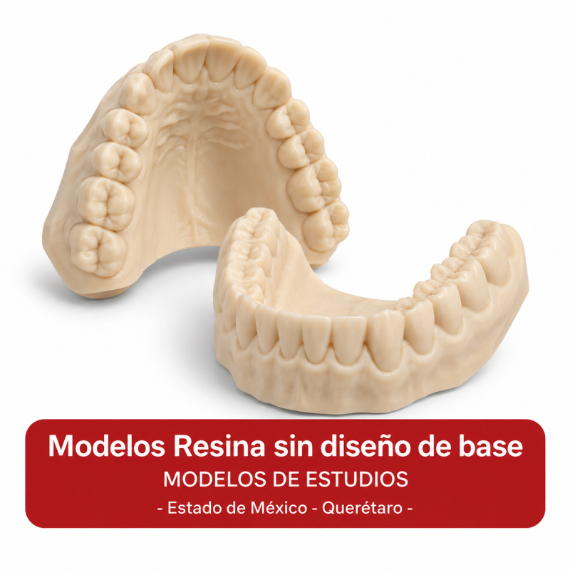 Modelos Resina sin diseño de base