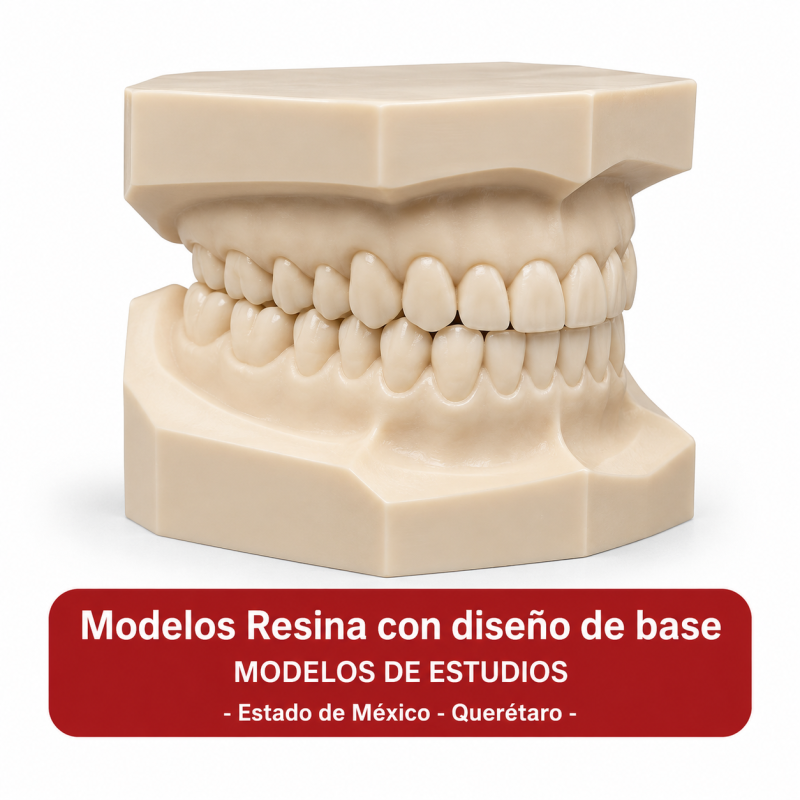 Modelos Resina con diseño de base